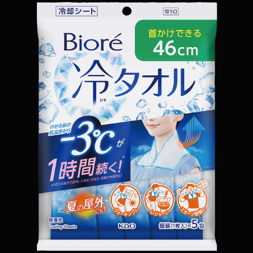 ビオレ冷タオル無香性の画像