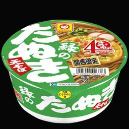 緑のたぬき天そば関西の画像