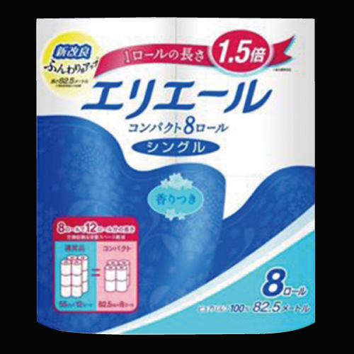 エリエールトイレット8ロール 各種の画像