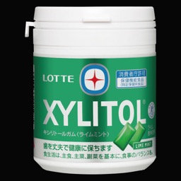 キシリトールガム＜ライムミント＞ファミリーボトルの画像