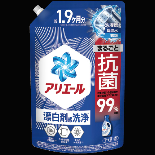 アリエールジェルウルトラジャンボ　各種の画像