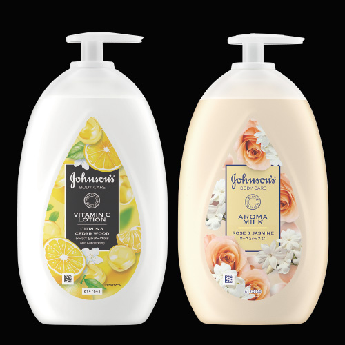 ジョンソンエクストラケアアロマミルク/ボディビタミンＣ　各種の画像