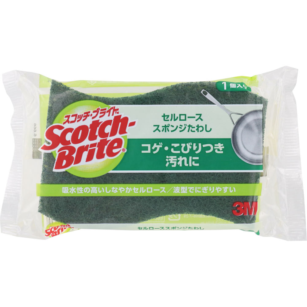 スコッチ・ブライト 抗菌セルローススポンジたわし Ｃ－３１Ｋ ＳＣＯＴＣＨ－ＢＲＩＴＥ