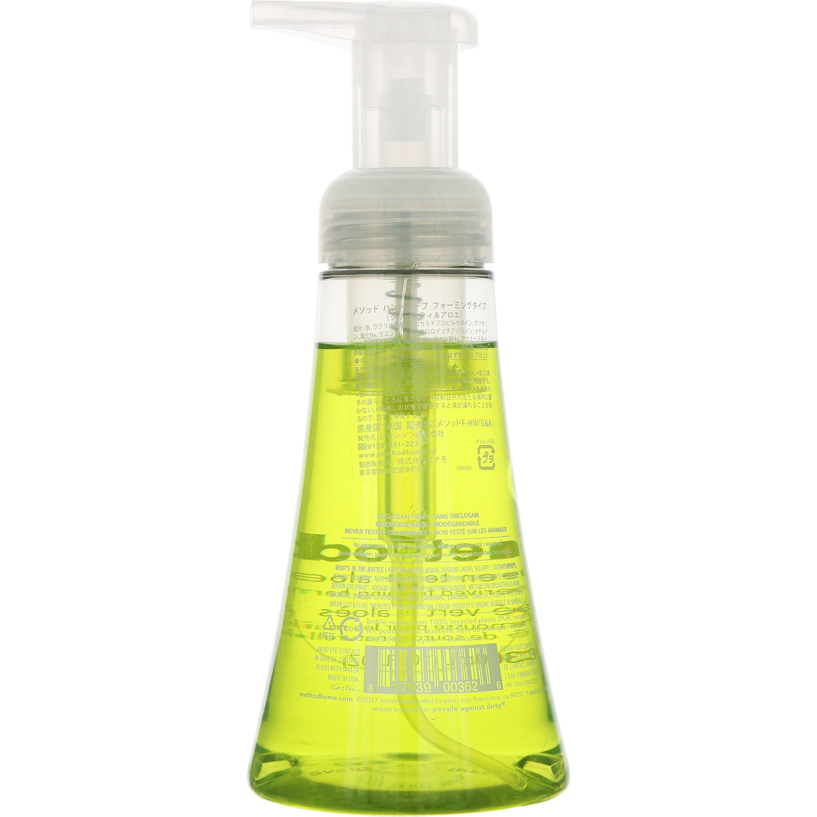 メソッド ハンドソープ泡タイプグリーンティ＆アロエ ３００ｍｌ ジョンソン