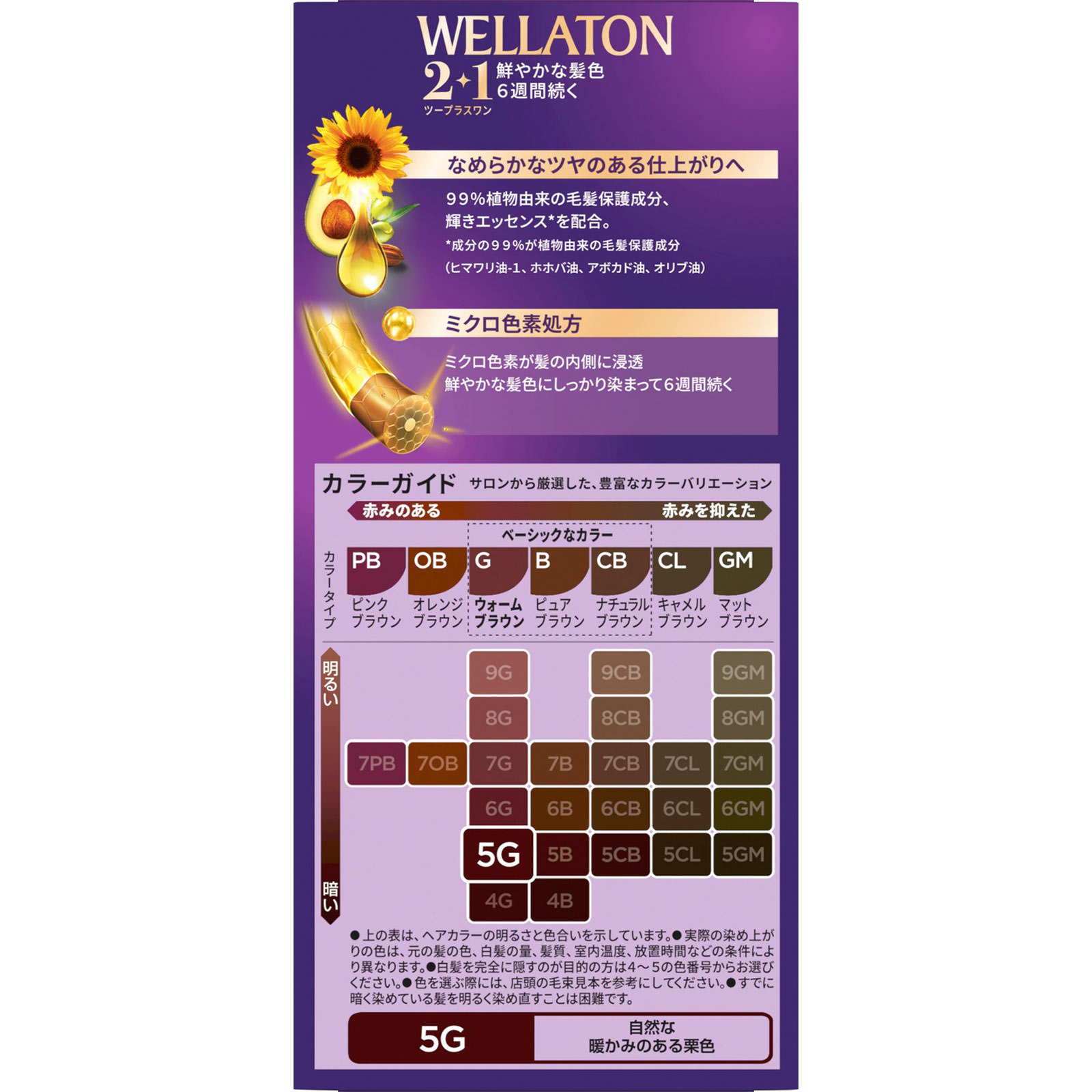 ウエラトーン ツープラスワン クリーム ５Ｇ自然なウォームブラウン ６０ｇ＋６０ｍｌ Ｗｅｌｌａ　ＡＧ (医薬部外品)