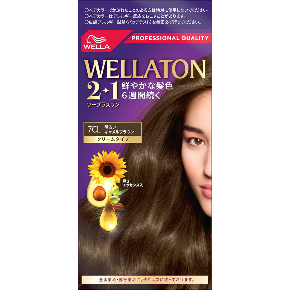 ウエラトーン ツープラスワン クリーム ７ＣＬ明るいキャメルブラウン ６０ｇ＋６０ｍｌ Ｗｅｌｌａ　ＡＧ (医薬部外品)
