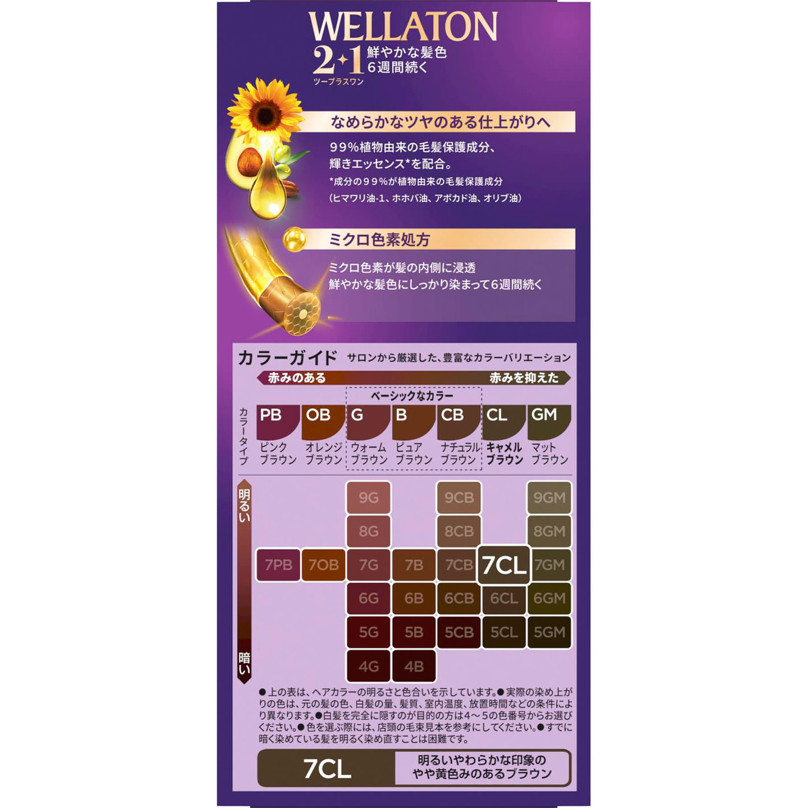 ウエラトーン ツープラスワン クリーム ７ＣＬ明るいキャメルブラウン ６０ｇ＋６０ｍｌ Ｗｅｌｌａ　ＡＧ (医薬部外品)