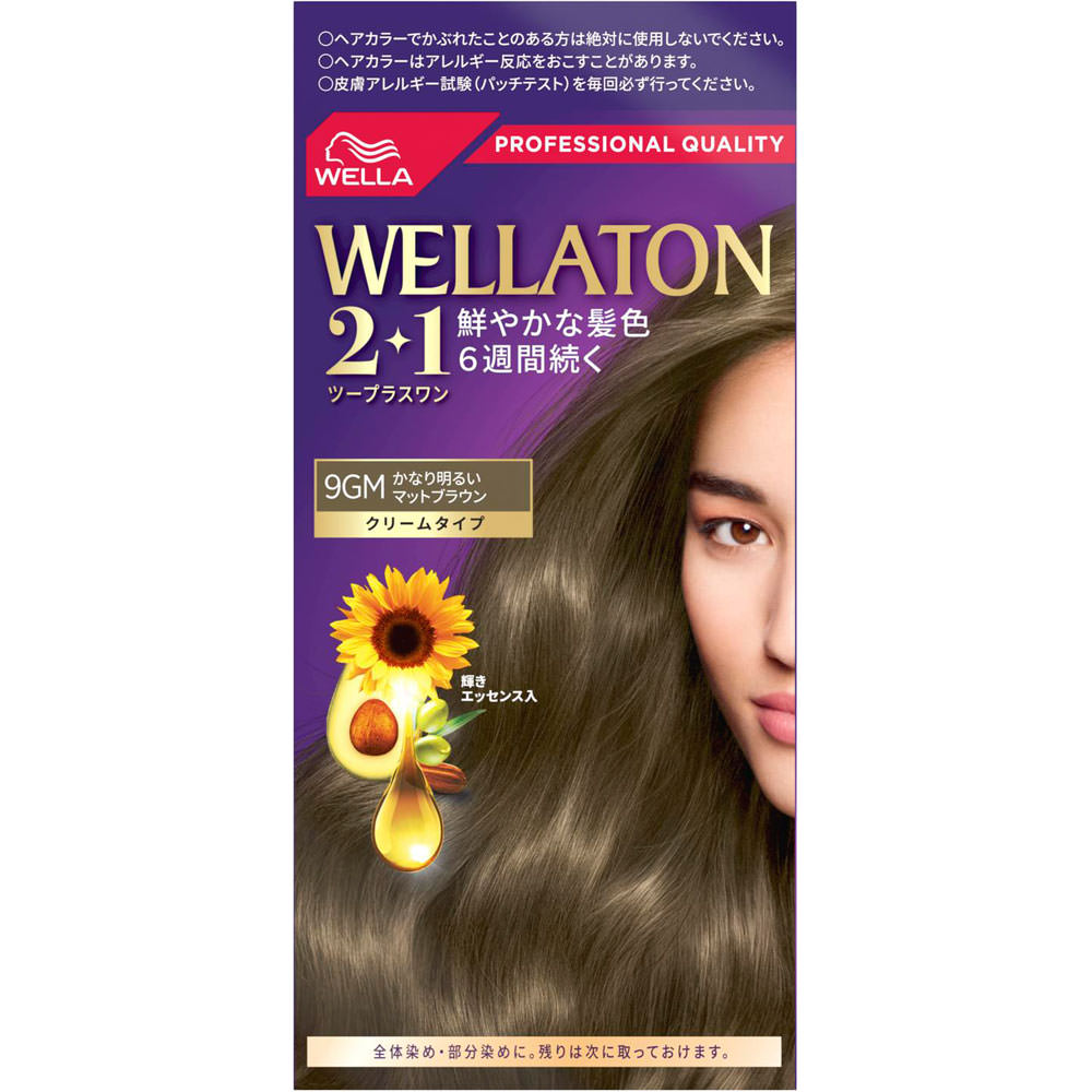 ウエラトーン　２＋１　クリームタイプ　かなり明るいマットブラウン ６０ｇ＋６０ｇ Ｗｅｌｌａ　ＡＧ (医薬部外品)