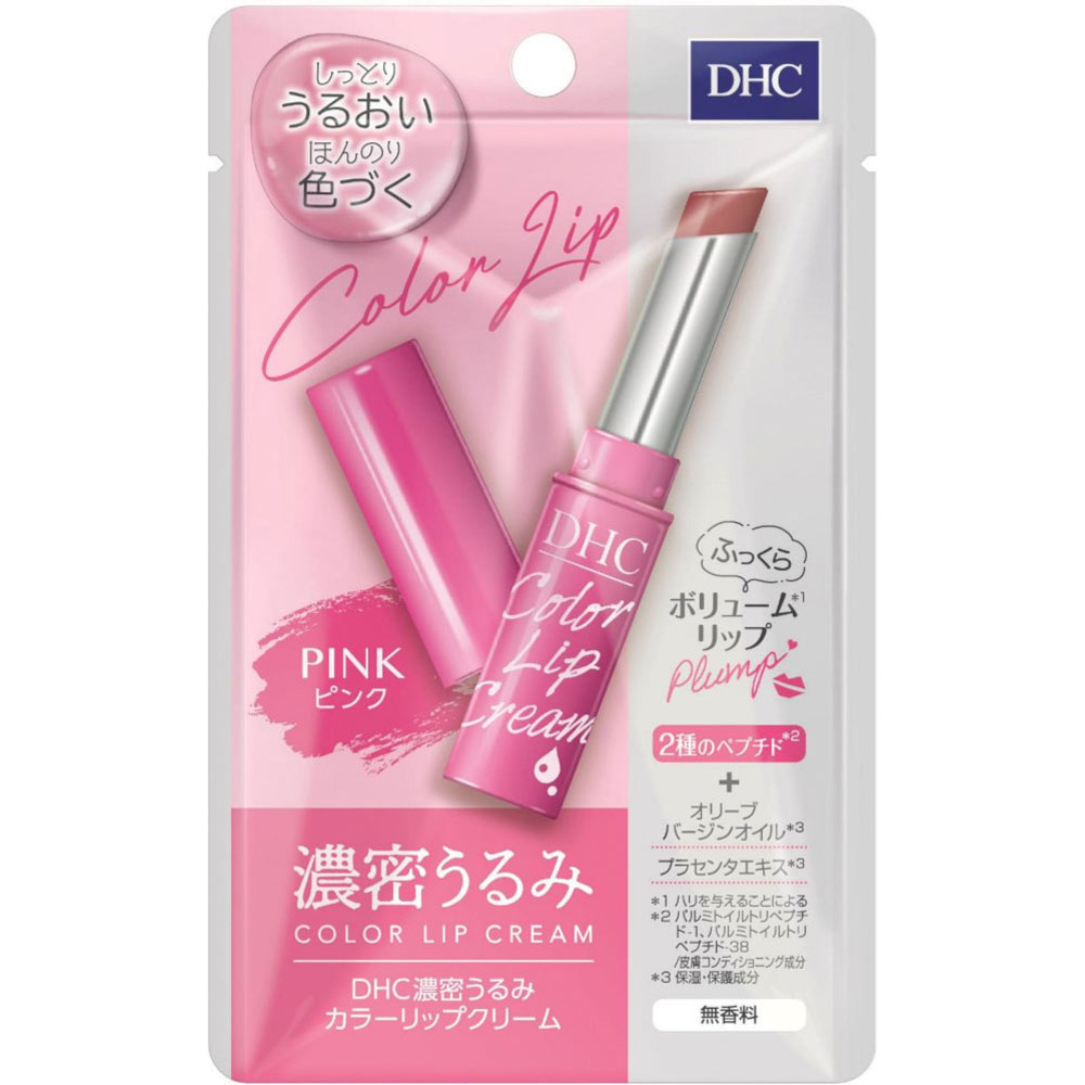 濃密うるみカラーリップクリーム（ピンク） １．５ｇ ディーエイチシー