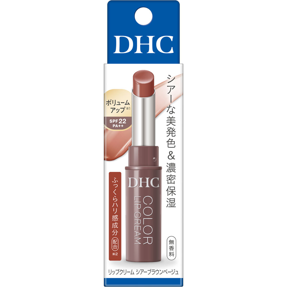 ＤＨＣ　カラーリップクリーム　シアーブラウンベージュ １．５ｇ ディーエイチシー