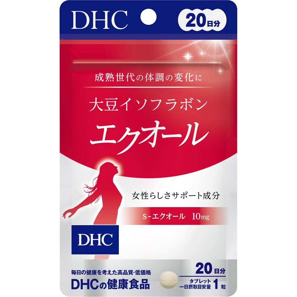 大豆イソフラボン エクオール（２０日分） ２０粒 ディーエイチシー