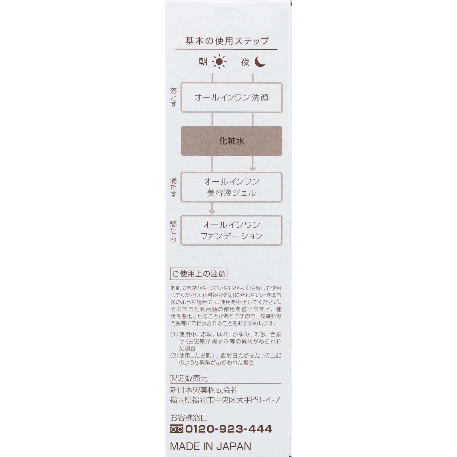 パーフェクトワン 薬用ホワイトニングローション Ｎ １２０ｍｌ 新日本製薬株式会社 (医薬部外品)