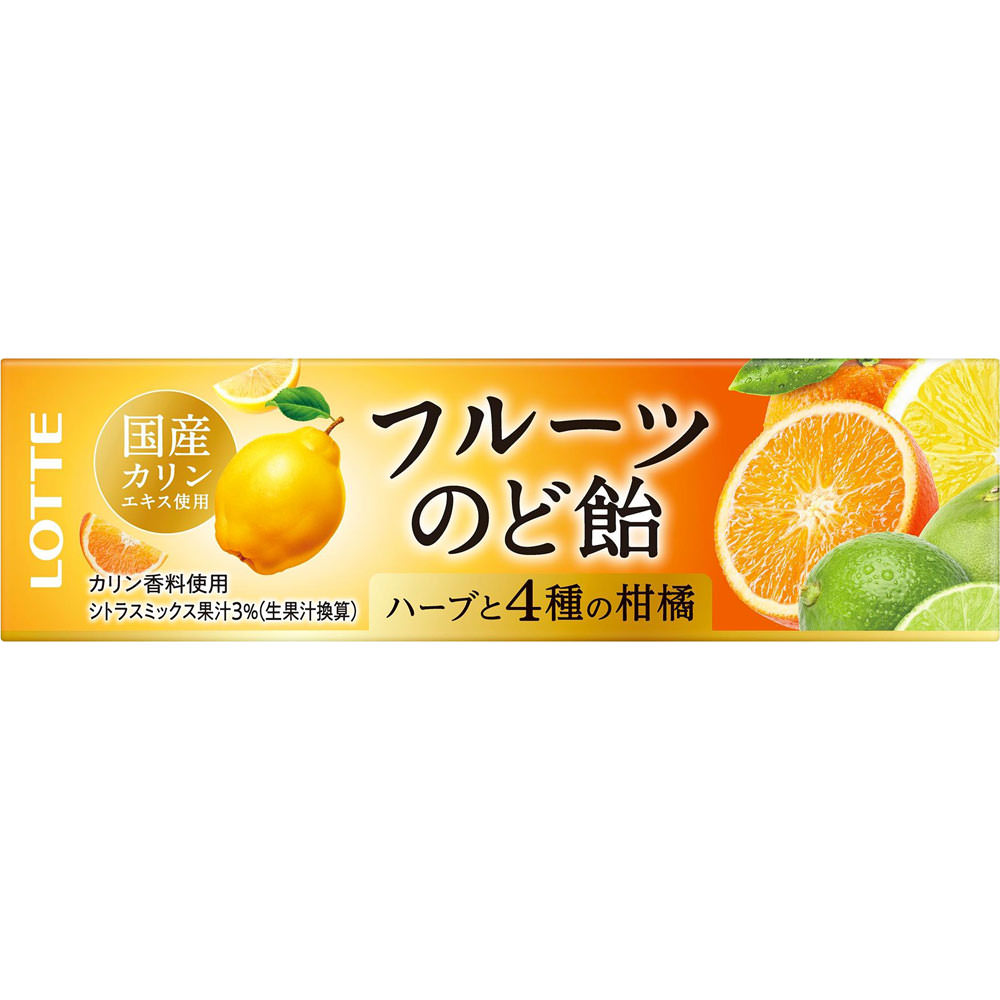 フルーツのど飴 １１粒 ロッテ