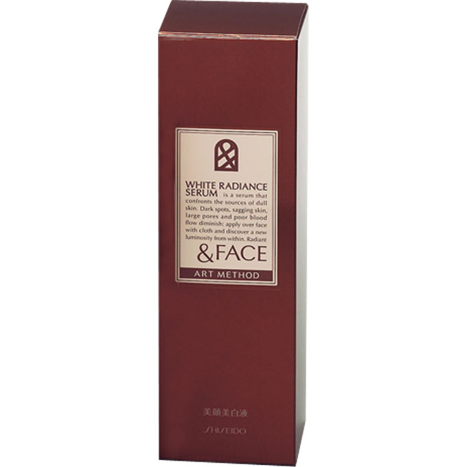 ＆FACEアートメソッドホワイトラディエンスセラム １５０ｍｌ 資生堂インターナショナル (医薬部外品)