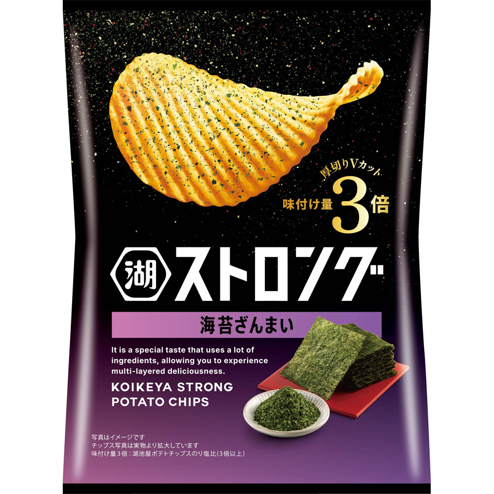 ストロング海苔ざんまい ５３ｇ 湖池屋