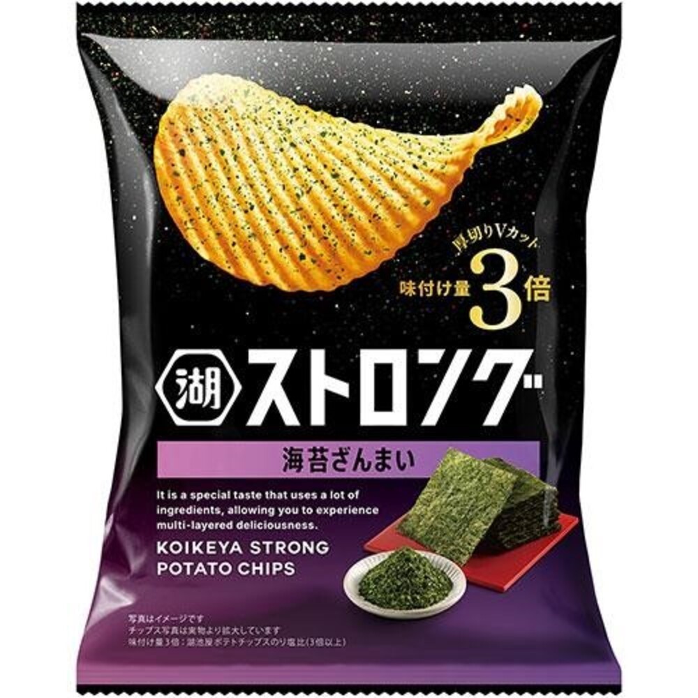 ストロング海苔ざんまい ５３ｇ 湖池屋