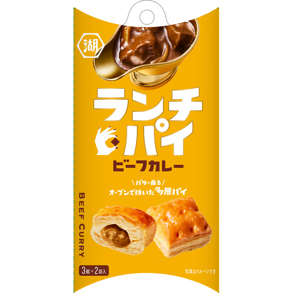 ランチパイ ビーフカレー ６個 湖池屋