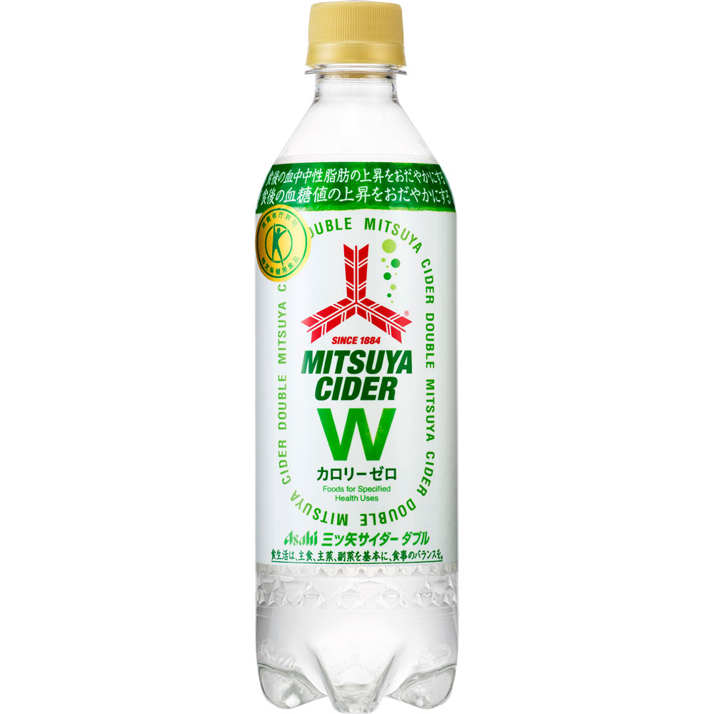 三ツ矢サイダー Ｗ ４８５ｍｌ アサヒ飲料