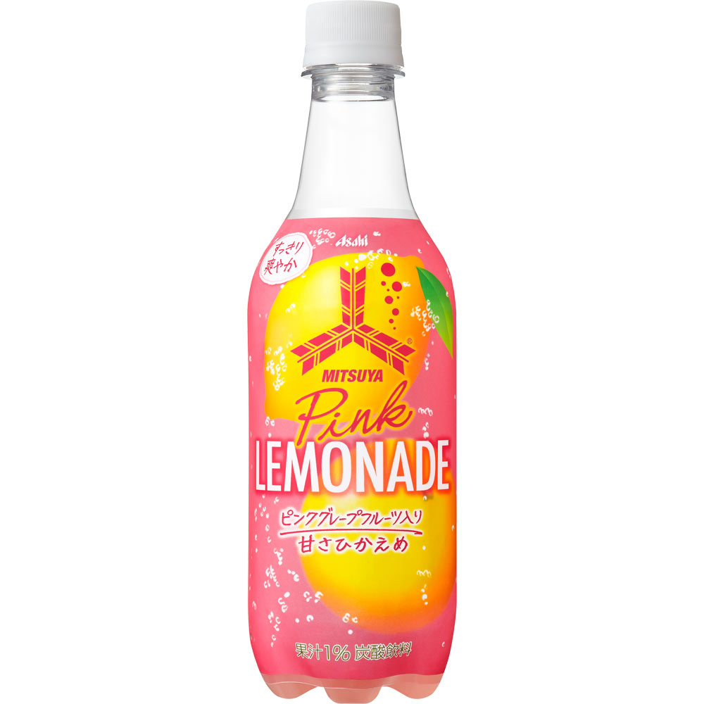 三ツ矢サイダー ピンクレモネード ４５０ｍｌ アサヒ飲料
