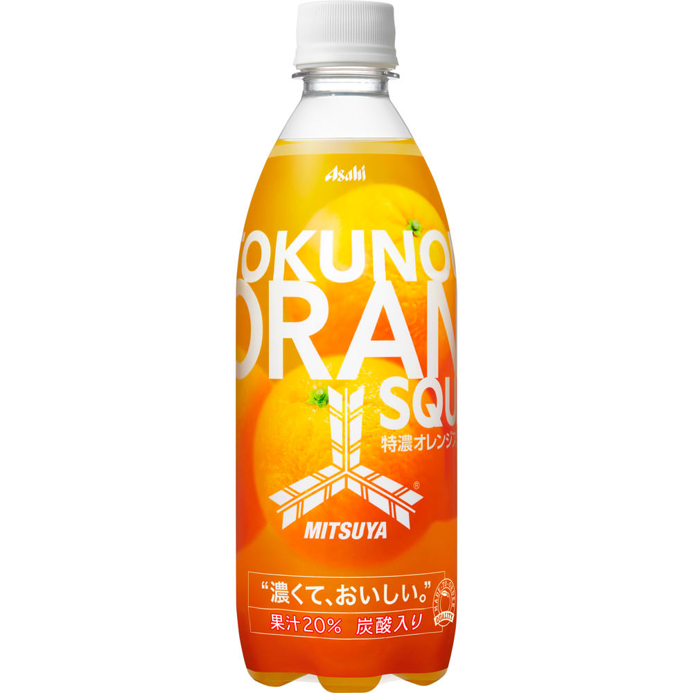 三ツ矢サイダー 特濃オレンジスカッシュ ５００ｍｌ アサヒ飲料