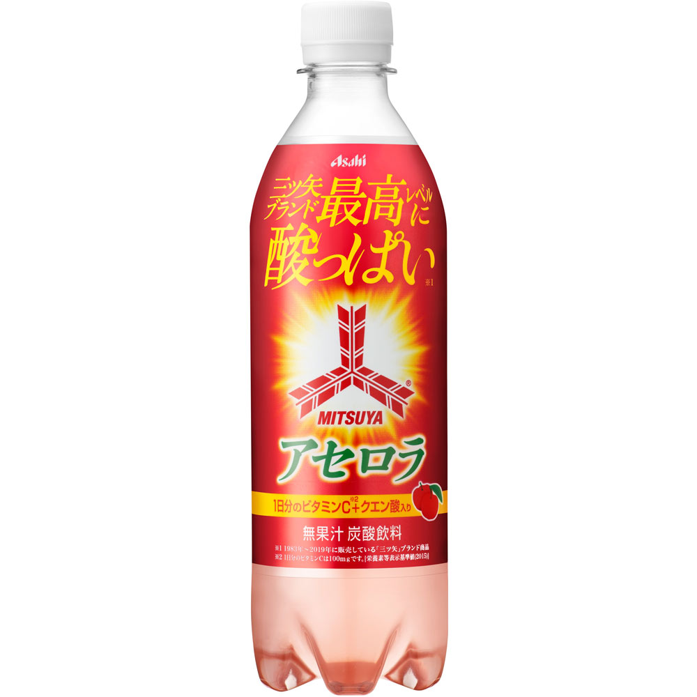三ツ矢 アセロラ ケース ５００ｍｌ×２４ アサヒ飲料