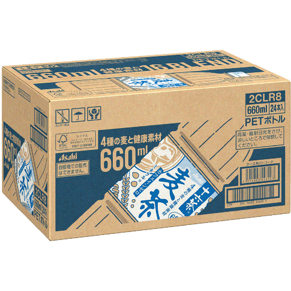 十六茶麦茶 ケース ６３０ｍｌ×２４ アサヒ飲料