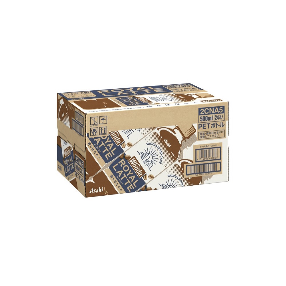 アサヒ　ワンダ　ロイヤルラテ　ケース ５００ｍｌ×２４ アサヒ飲料