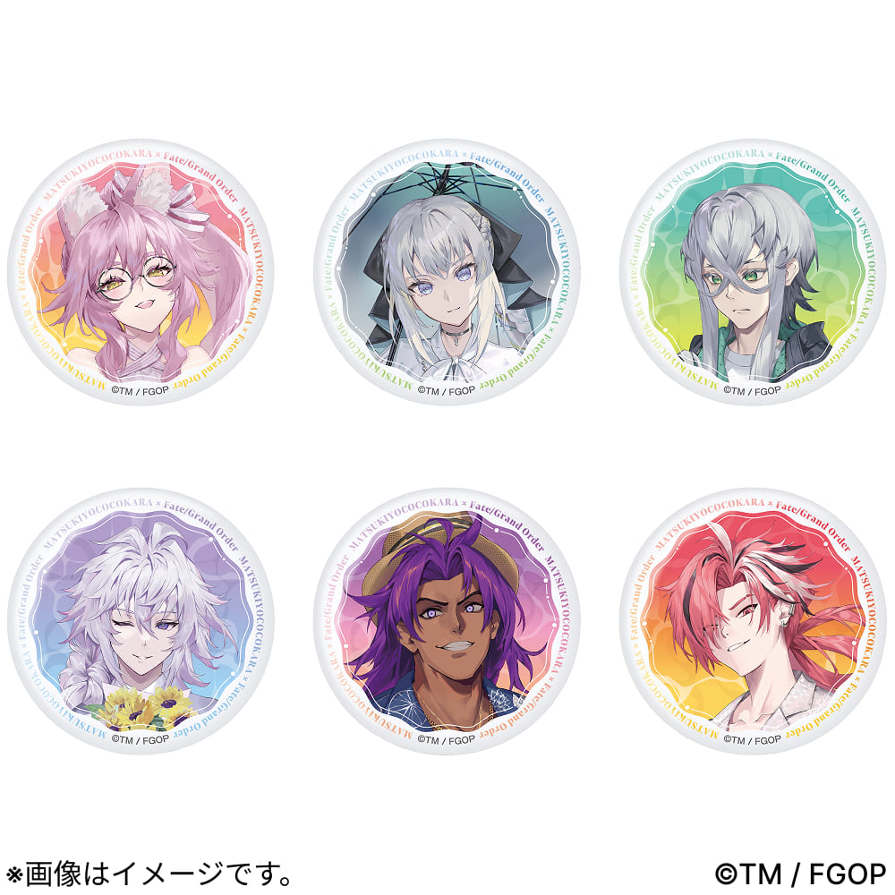 ＦＧＯ缶バッジ（ランダム全６種） １個