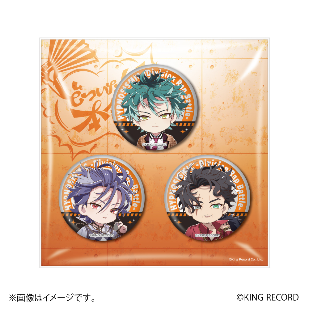 ヒプノシスマイク -Division Rap Battle- 缶バッジ どついたれ本舗 1個