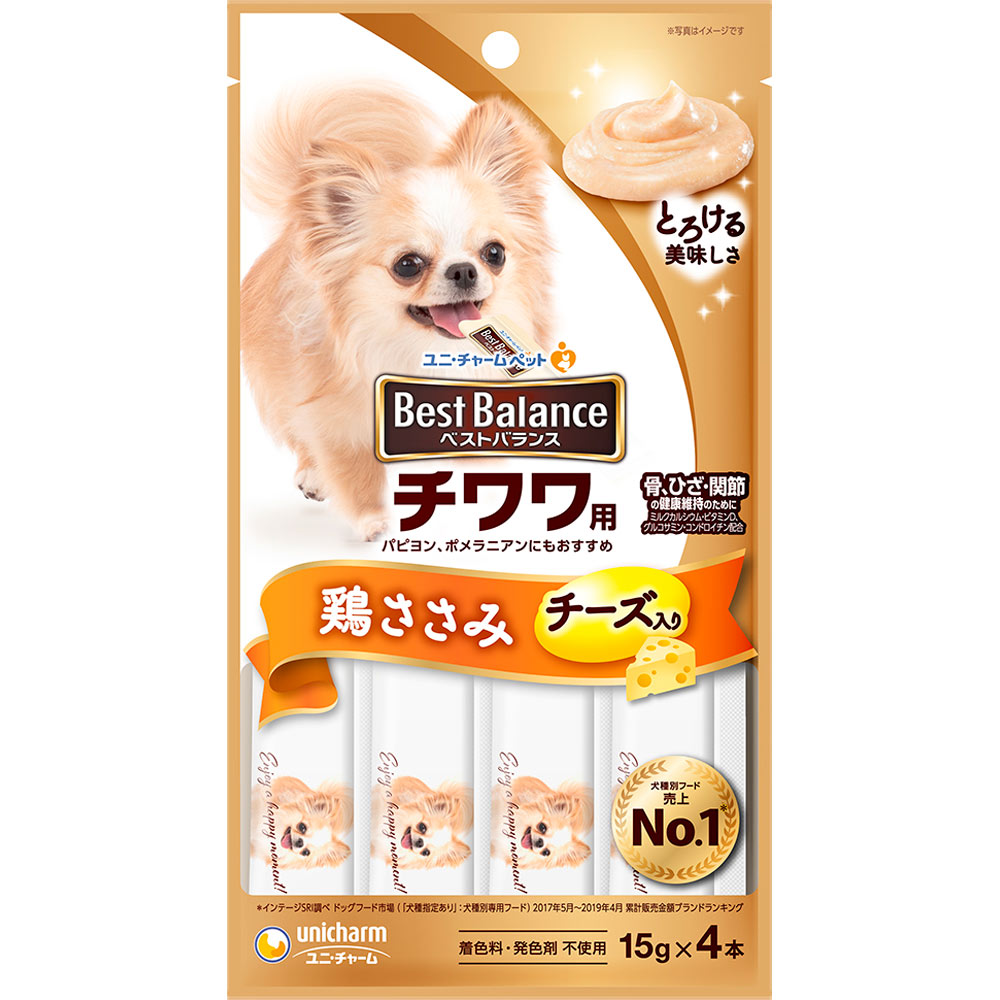 ベストバランスおやつ チワワ用 鶏ささみ ６０Ｇ ユニ・チャームペットケア