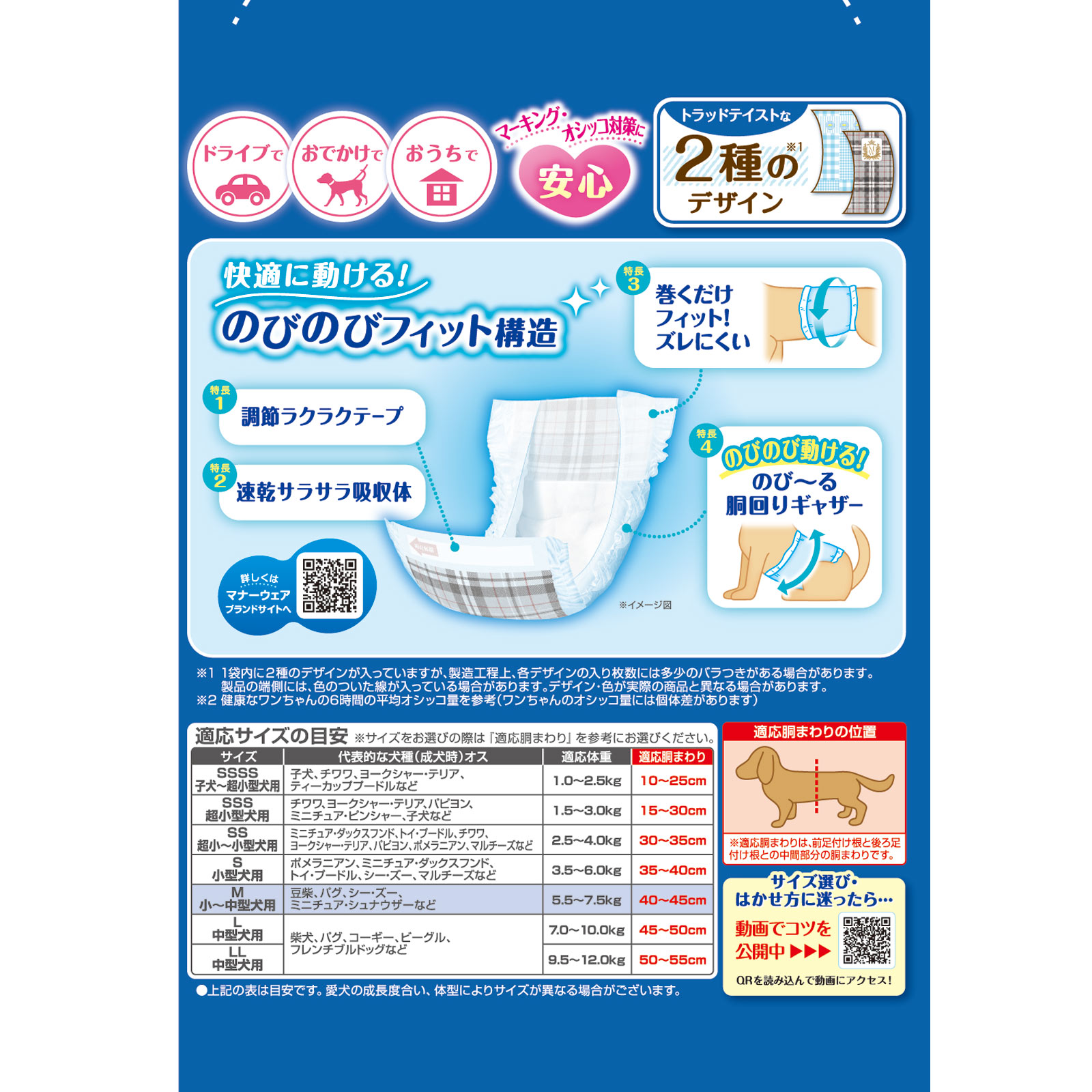 マナーウェア 男の子用M ４２枚 ユニ・チャームペットケア