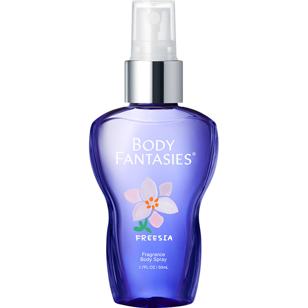 ボディファンタジー　ボディスプレー　フリージア ５０ｍｌ フィッツコーポレーション