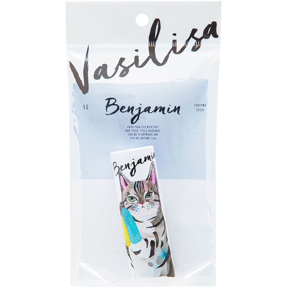 ヴァシリーサ　パフュームスティック　ベンジャミン（ネコ） ５ｇ フィッツコーポレーション