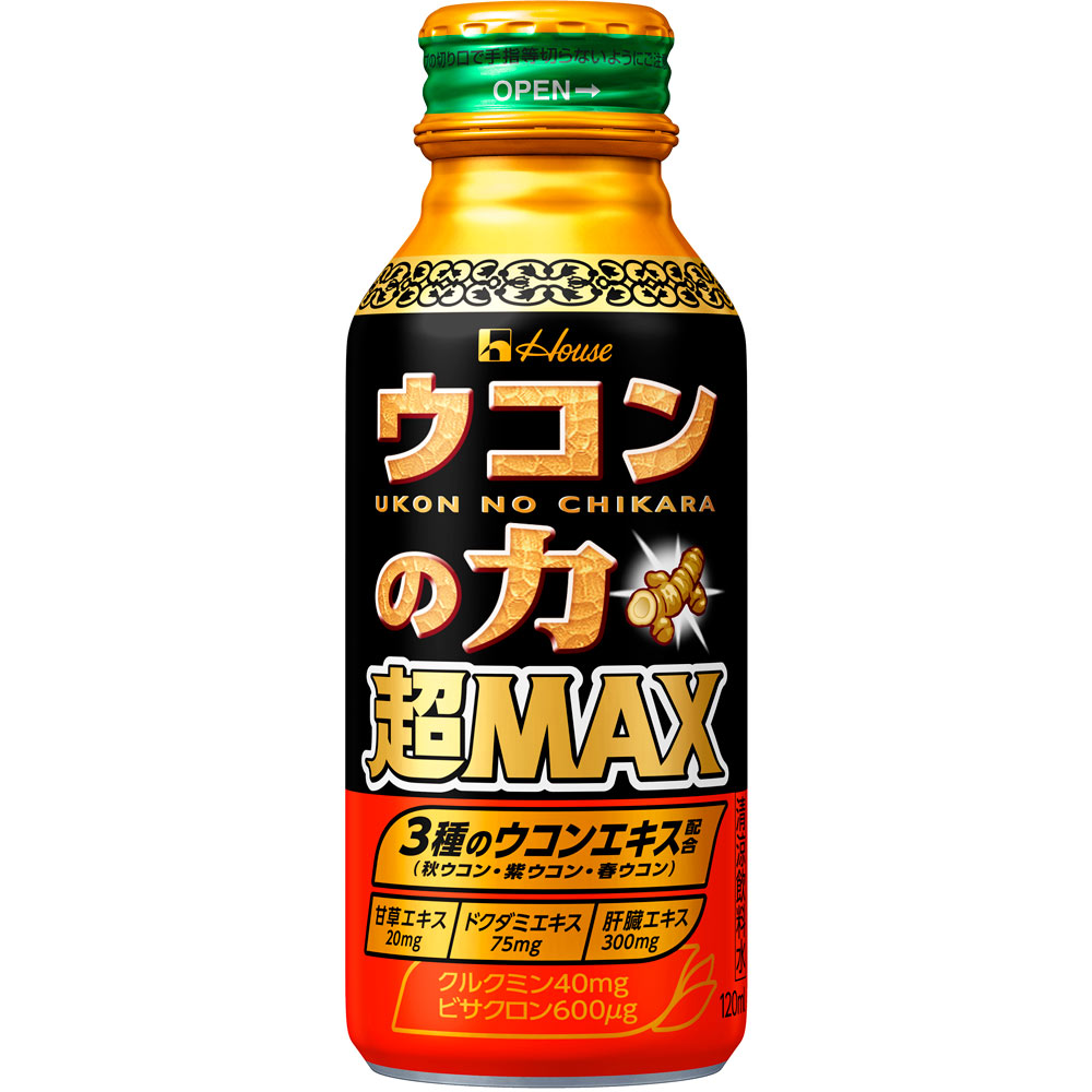 ウコンの力 超MAX １２０ｍｌ×６ ハウスウェルネスフーズ