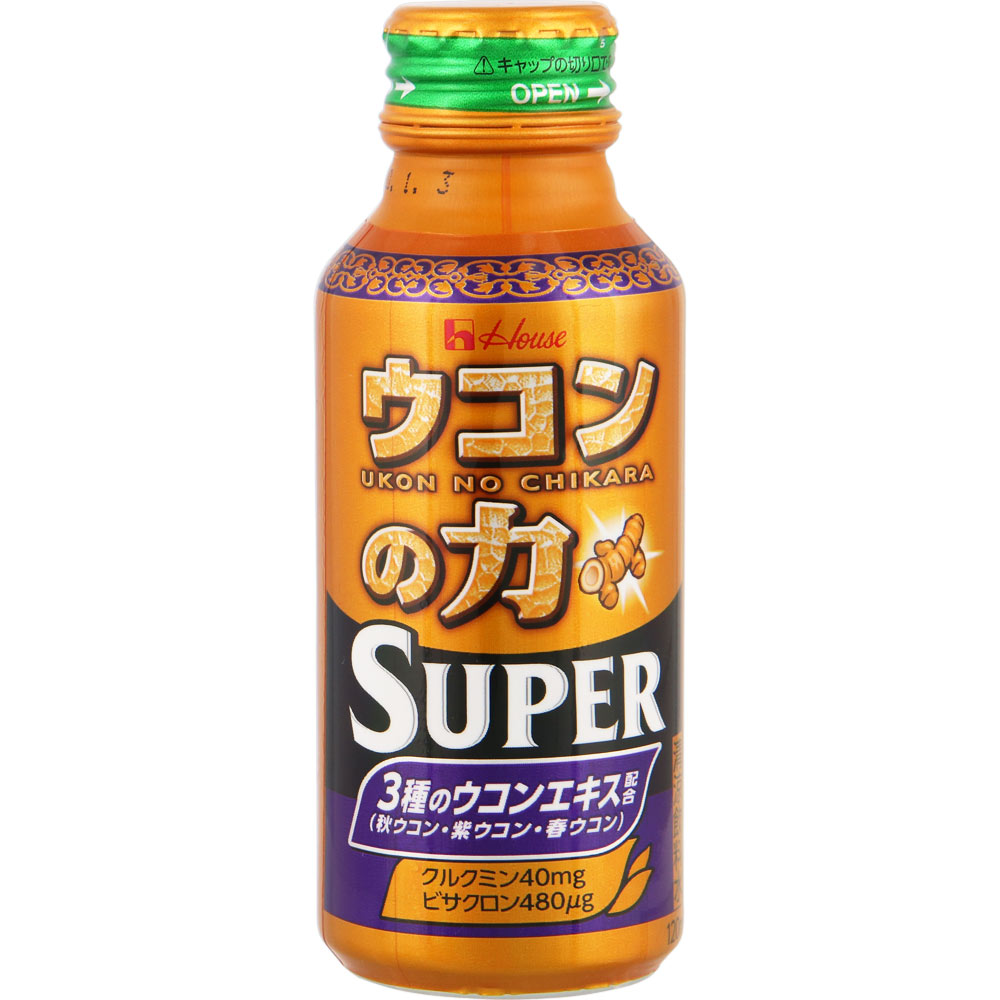 ウコンの力 スーパー １２０ｍｌ×６ ハウスウェルネスフーズ