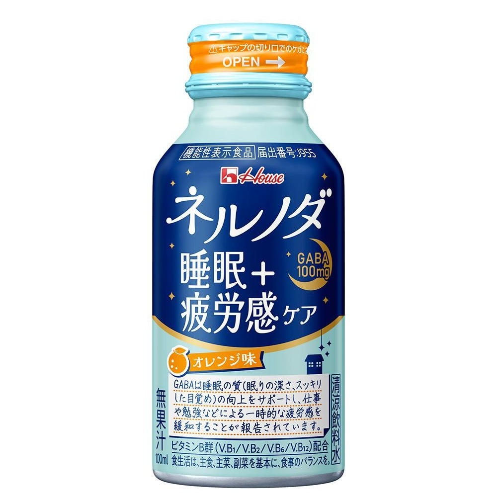 ハウスＷＦ　ネルノダ睡眠疲労ケア １００ｍｌ ハウスウェルネスフーズ