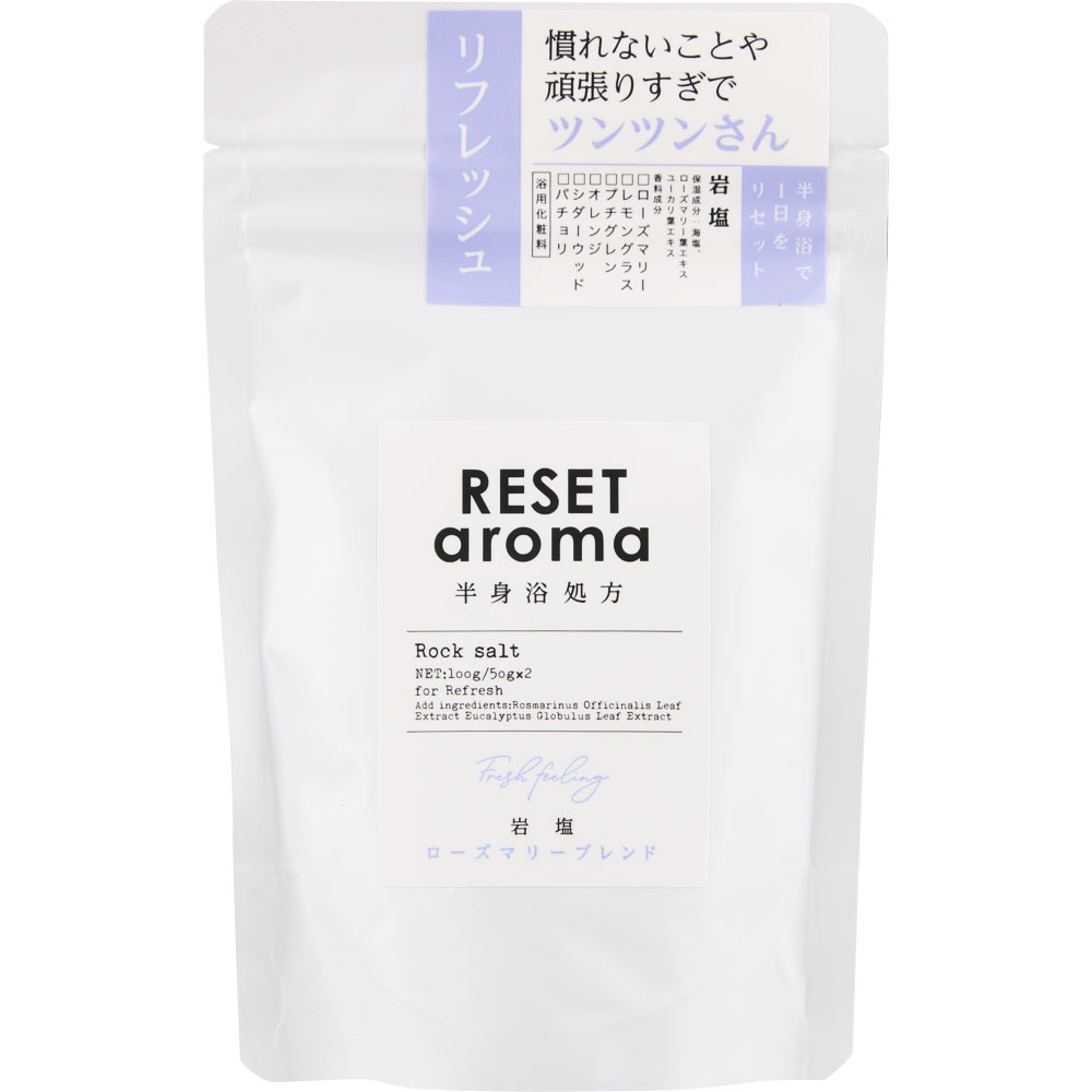 ＲＥＳＥＴａｒｏｍａ 半身浴処方 岩塩 １００ｇ ノルコーポレーション