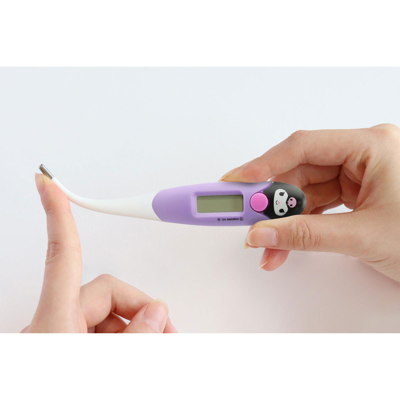 やわらかタッチ体温計 パープル ドリテック