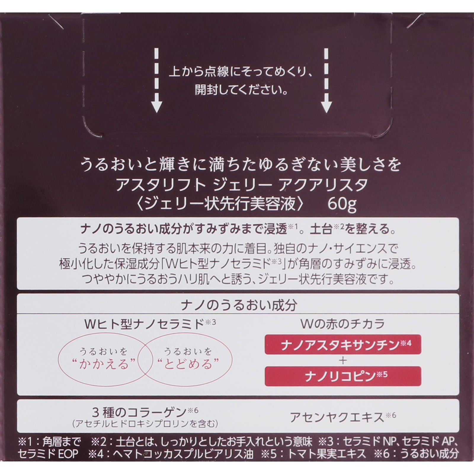 アスタリフト ジェリー アクアリスタ BIG ６０ｇ 富士フイルム