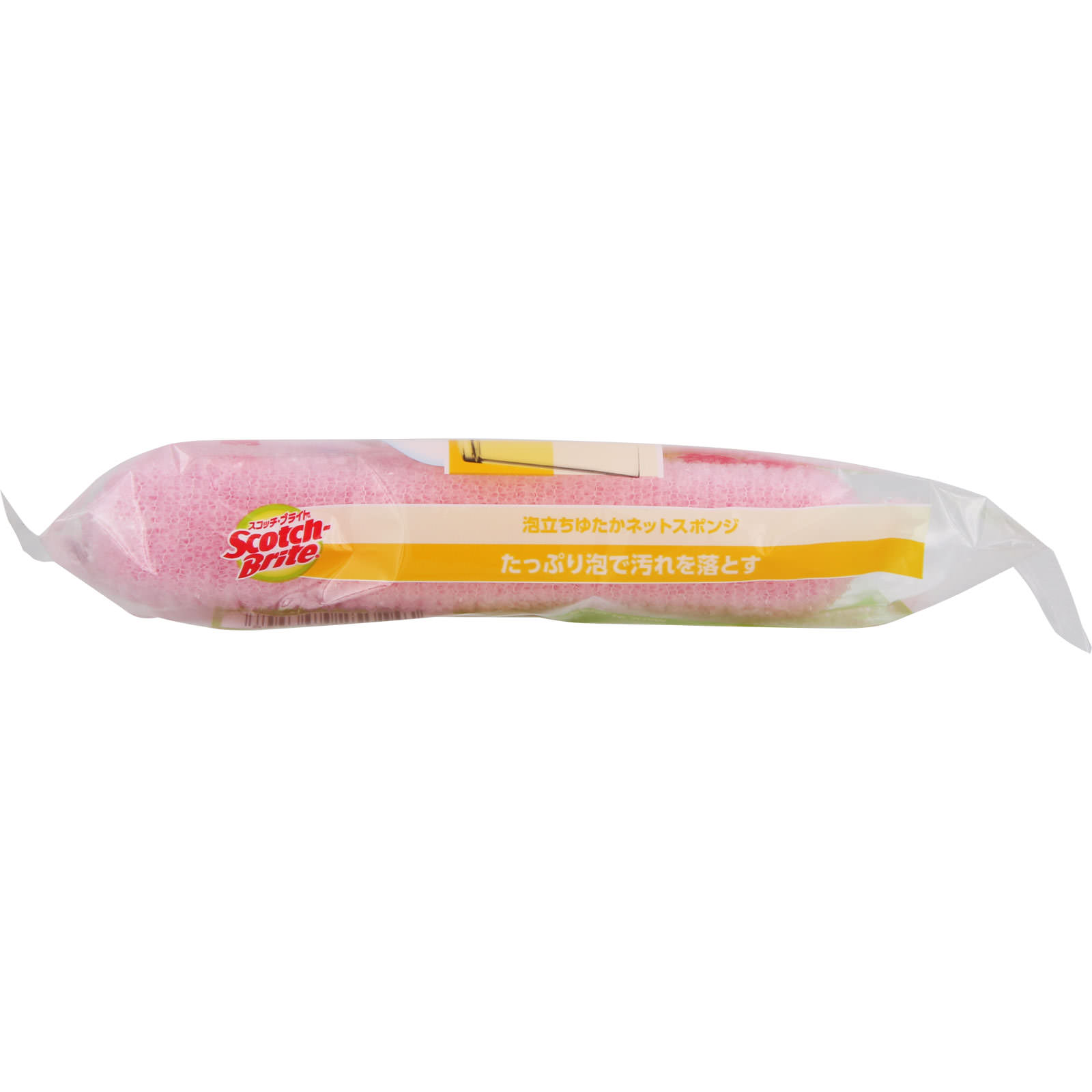 スコッチ・ブライト 泡立ちゆたか ネットスポンジ ピンク ＿ スリーエム　ジャパン