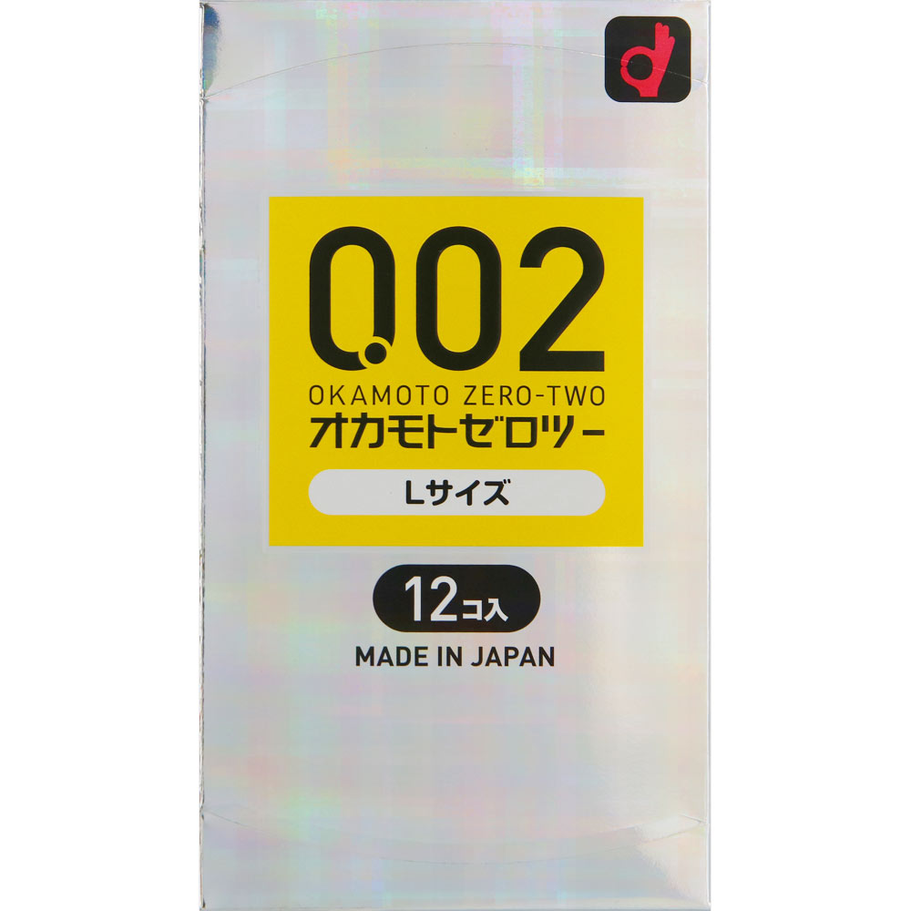 オカモト ゼロツー Lサイズ クリア １２Ｐ