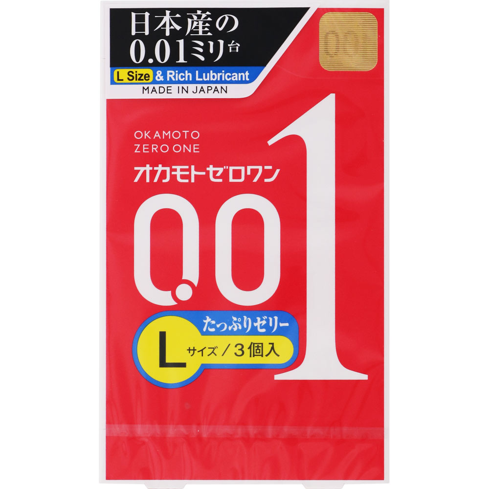 オカモトゼロワンＬサイズたっぷりゼリー ＿ オカモト