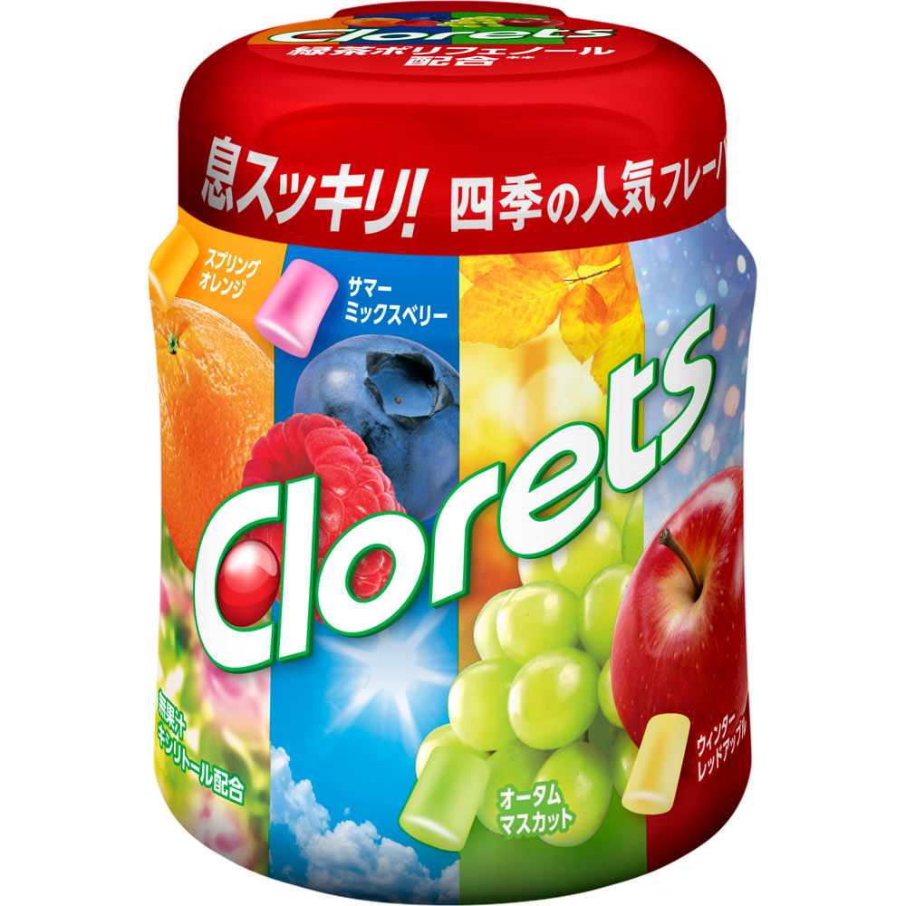クロレッツＸＰ シーズンアソートボトルＲ １４０ｇ モンデリーズ・ジャパン