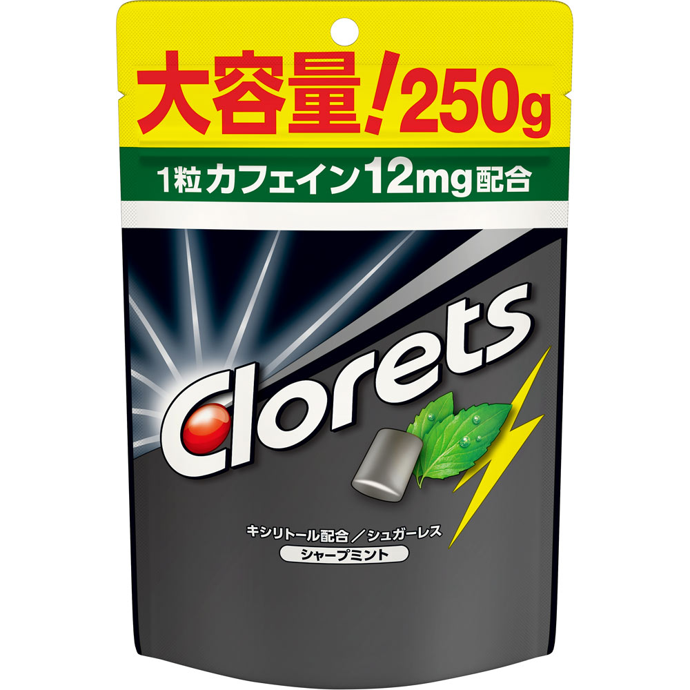クロレッツＸＰ　シャープミントスタンドパウチ ２５０ｇ モンデリーズ・ジャパン