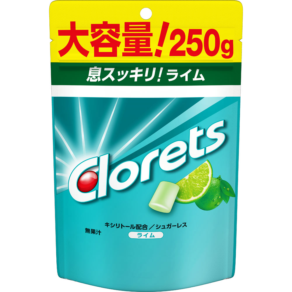 クロレッツXP　ライムスタンドパウチ ２５０ｇ モンデリーズ・ジャパン