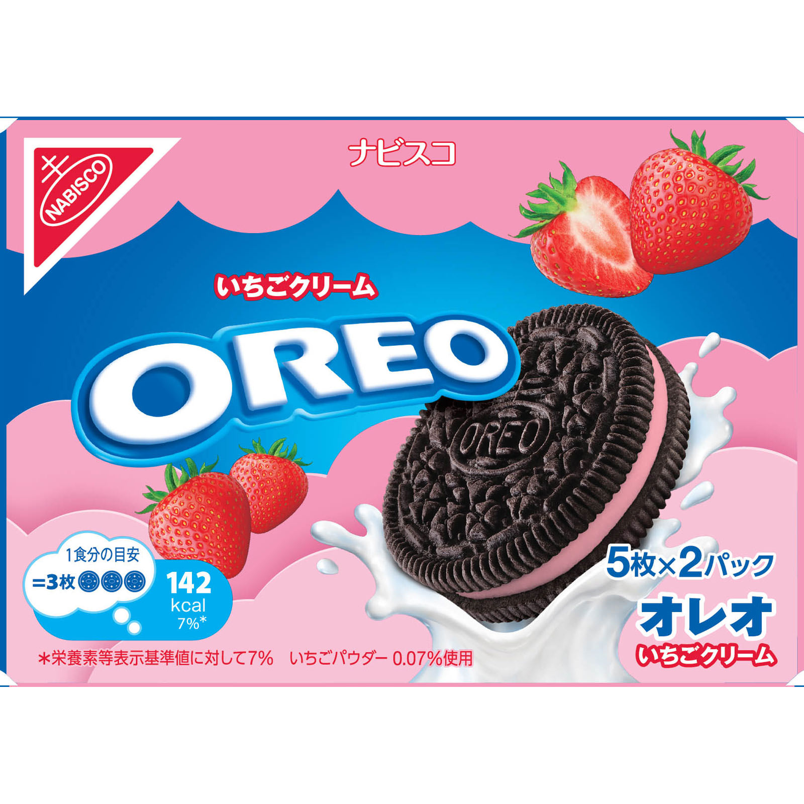 オレオ いちごクリーム 10枚 １０枚 モンデリーズ・ジャパン