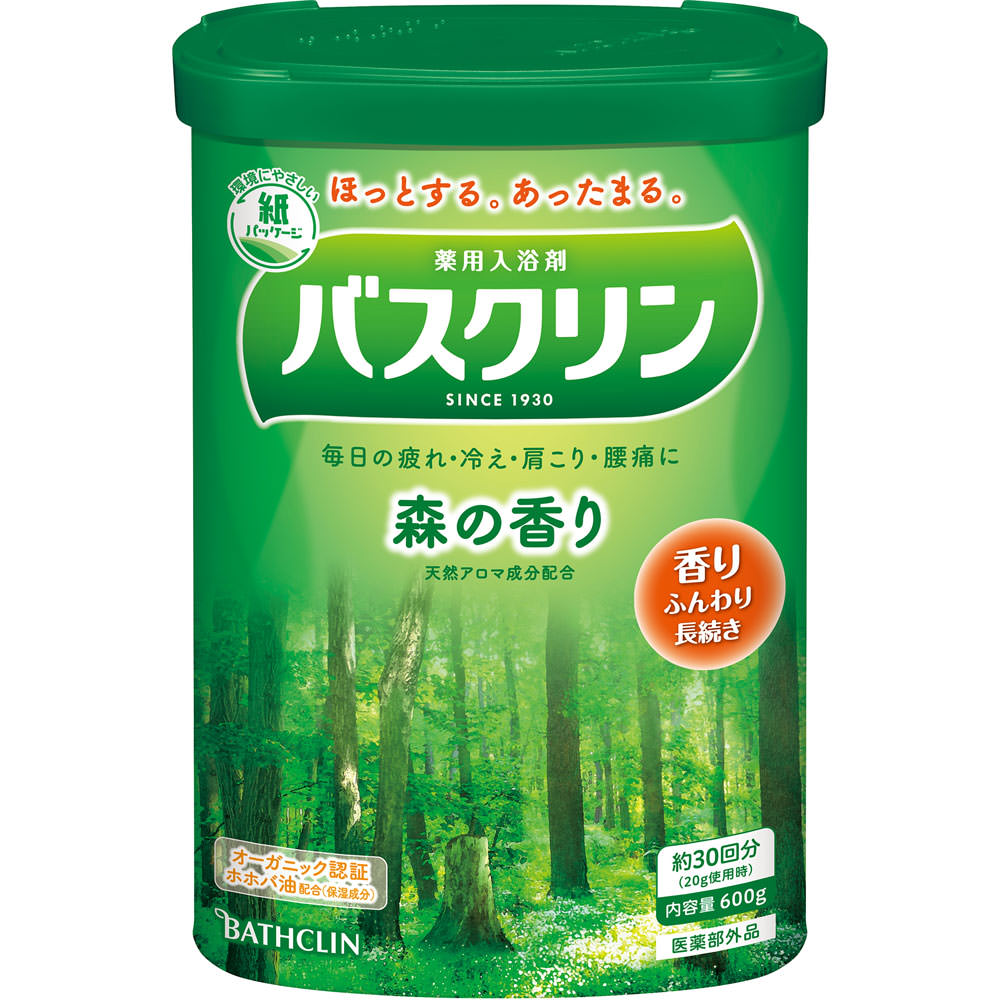 バスクリン 森の香り ６００ｇ バスクリン (医薬部外品)
