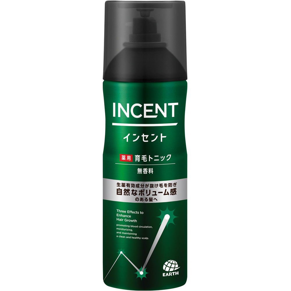 インセント 薬用育毛トニック 無香料 ２６０ｇ アース製薬 (医薬部外品)