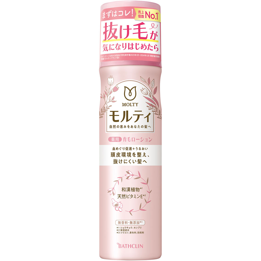 モルティ 薬用育毛ローション １８０ｇ バスクリン (医薬部外品)