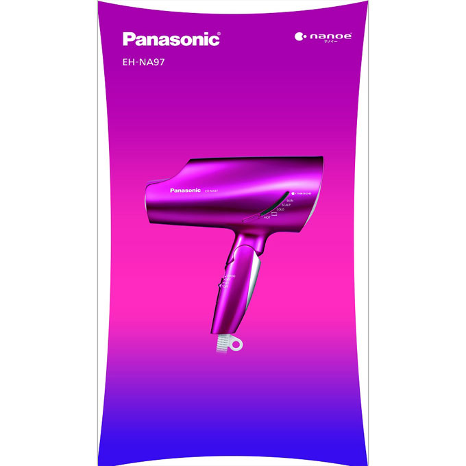 パナソニックPanasonic EH-NA97-VP ヘアドライヤー パナソニック ヘアードライヤー ナノケア ピンク EH-NA97-Pの
